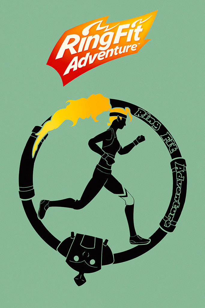 Ring Fit Adventure Canvas Poster