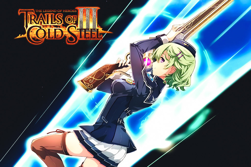 The Legend of Heroes Trails Of Cold Steel III Video Game Canvas Poster