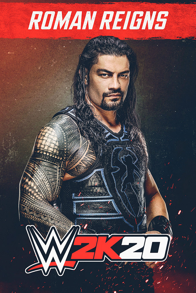 WWE 2K20 Canvas Poster