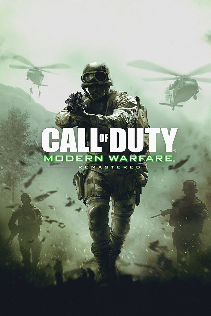 Call of Duty Modern Warfare Canvas Poster