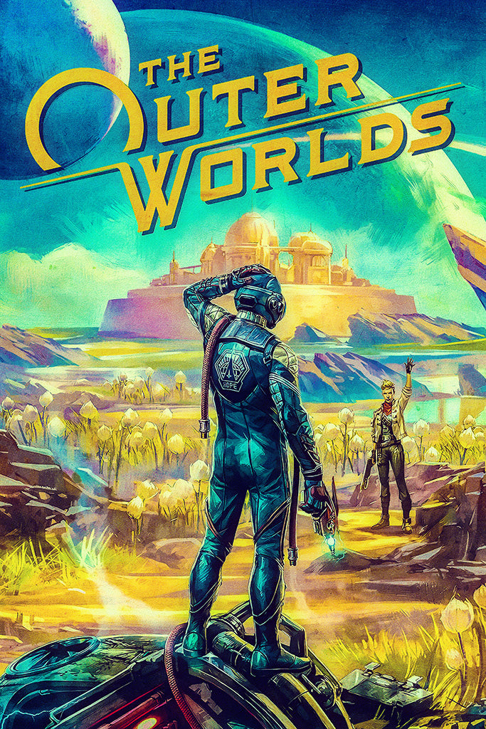 The Outer Worlds Canvas Poster