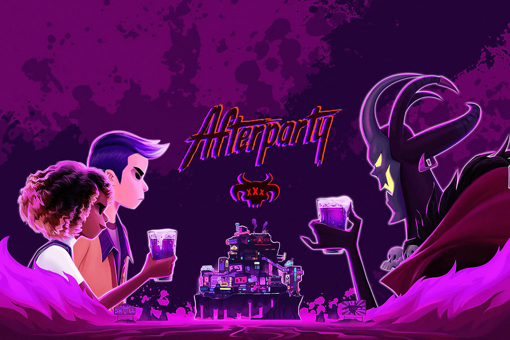 Afterparty Canvas Poster