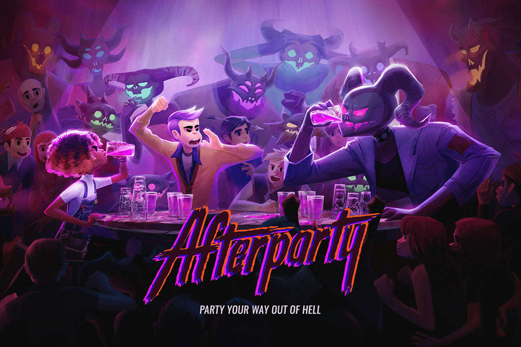Afterparty 2019 Game Canvas Poster