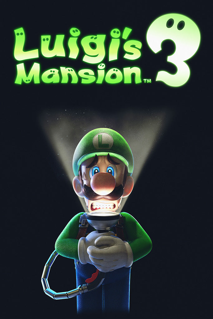 Luigi's Mansion 3 Canvas Poster