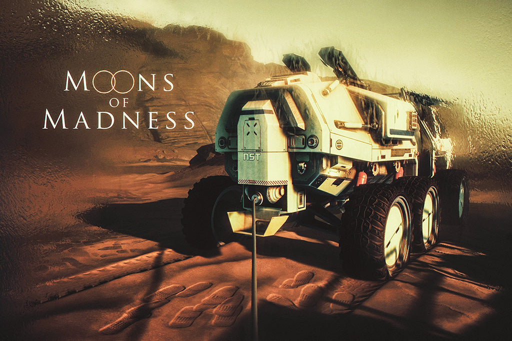 Moons of Madness Game Canvas Poster
