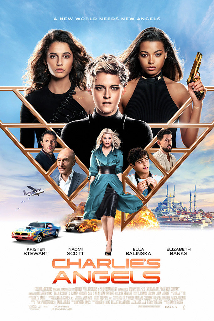 Charlie's Angels Film Canvas Poster