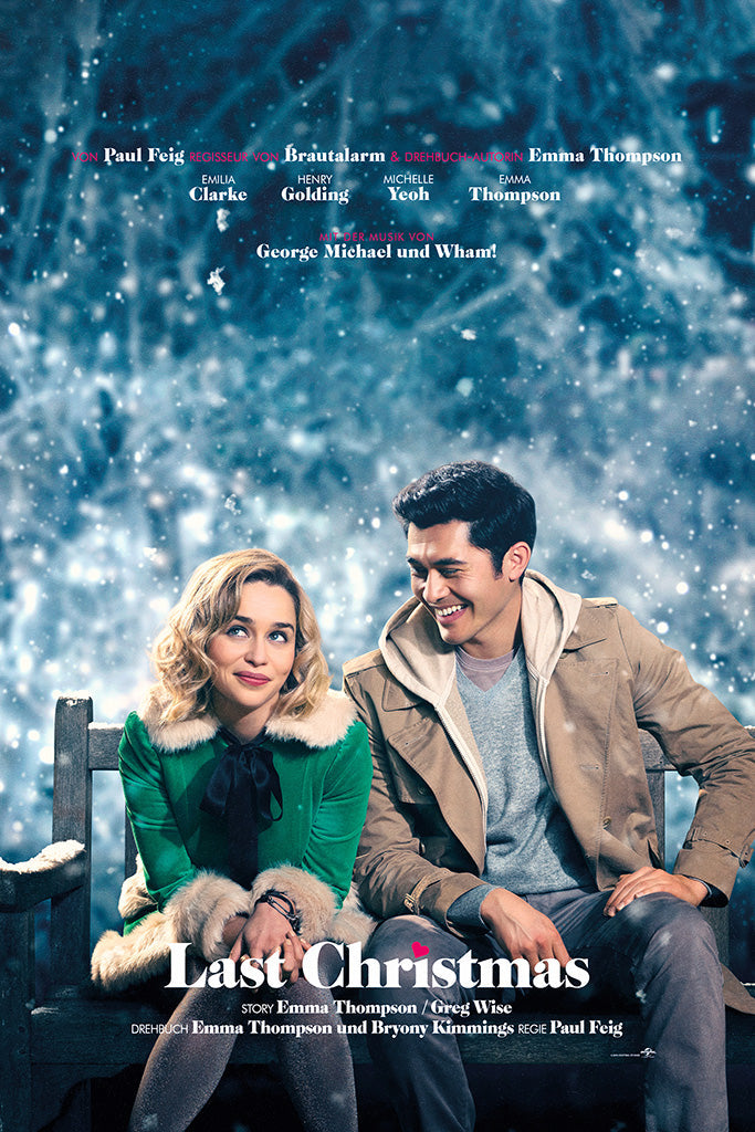 Last Christmas Movie Canvas Poster