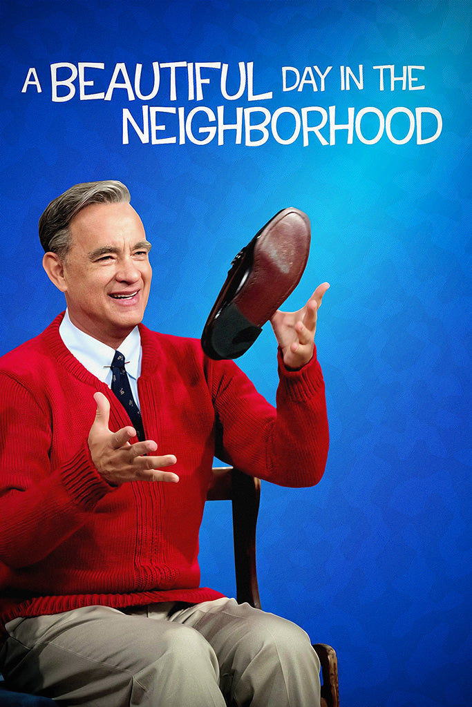 A Beautiful Day in the Neighborhood Film Canvas Poster
