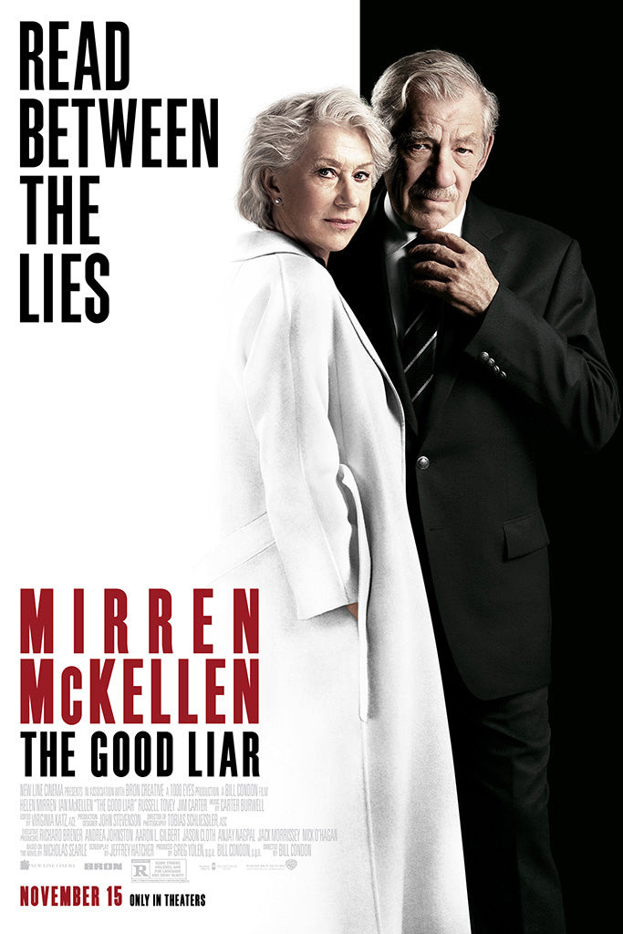 The Good Liar Canvas Poster