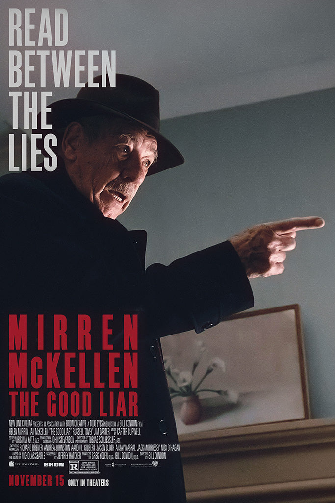The Good Liar Film Canvas Poster