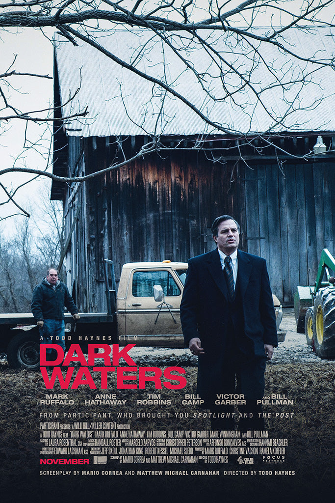 Dark Waters Movie Canvas Poster