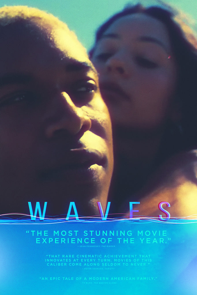 Waves Film Canvas Poster