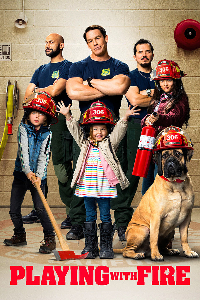 Playing with Fire Movie Canvas Poster