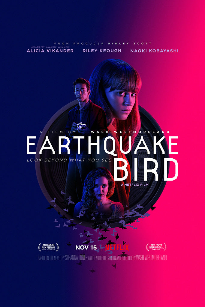 Earthquake Bird Movie Canvas Poster