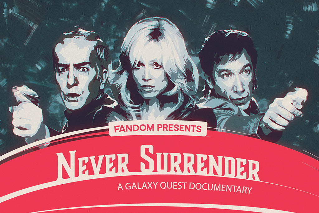 Never Surrender A Galaxy Quest Documentary Movie Canvas Poster