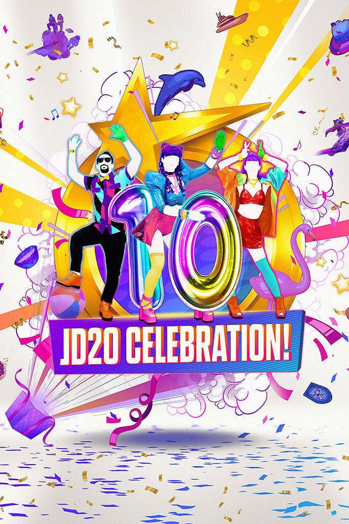 Just Dance 2020 Canvas Poster