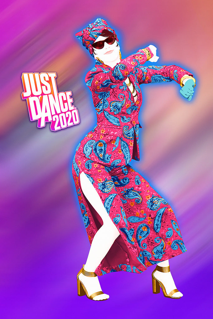 Just Dance 2020 Video Game Canvas Poster
