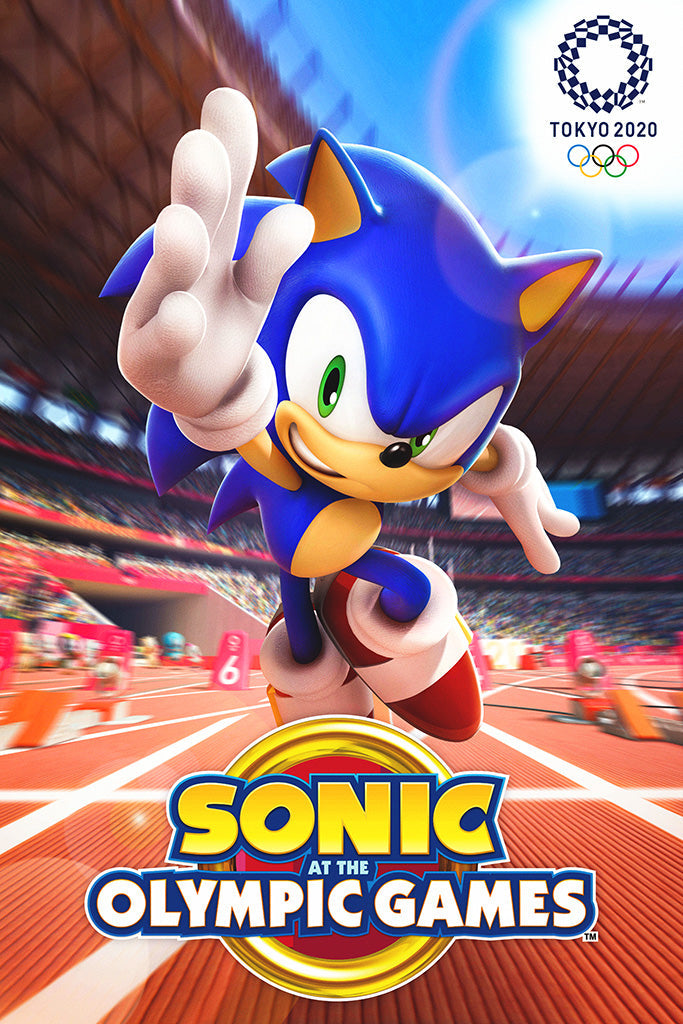 Mario & Sonic at the Olympic Games Tokyo 2020 Canvas Poster