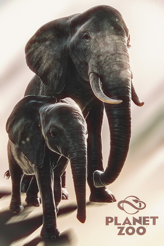 Planet Zoo Video Game Canvas Poster