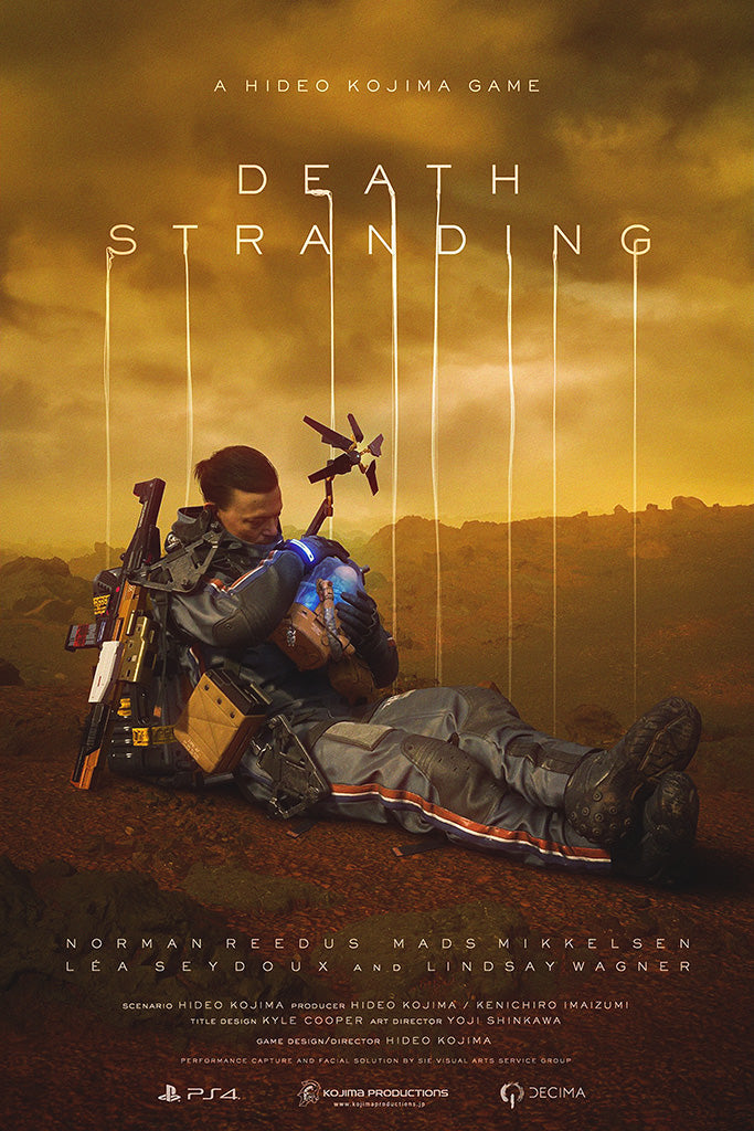 Death Stranding Game Canvas Poster