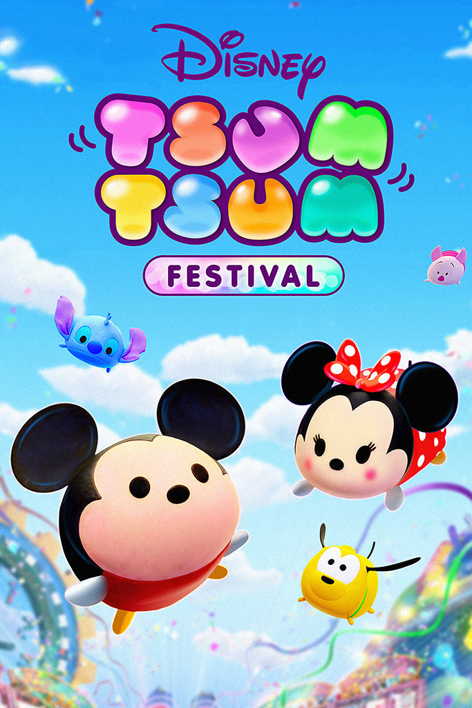 Disney Tsum Tsum Festival Game Canvas Poster