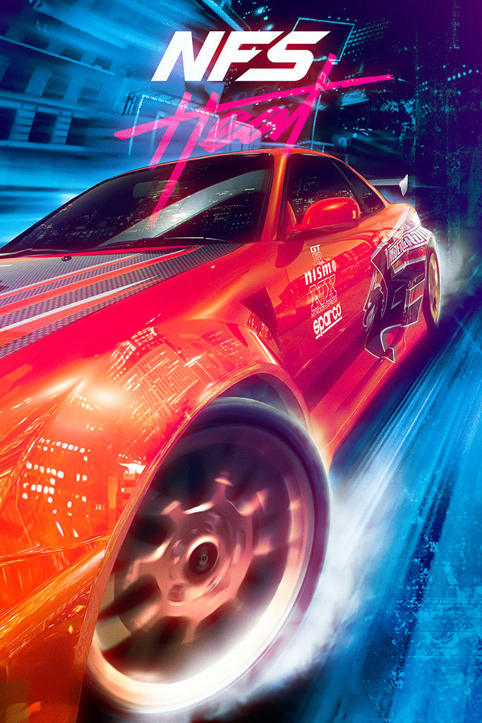 Need For Speed Heat Canvas Poster