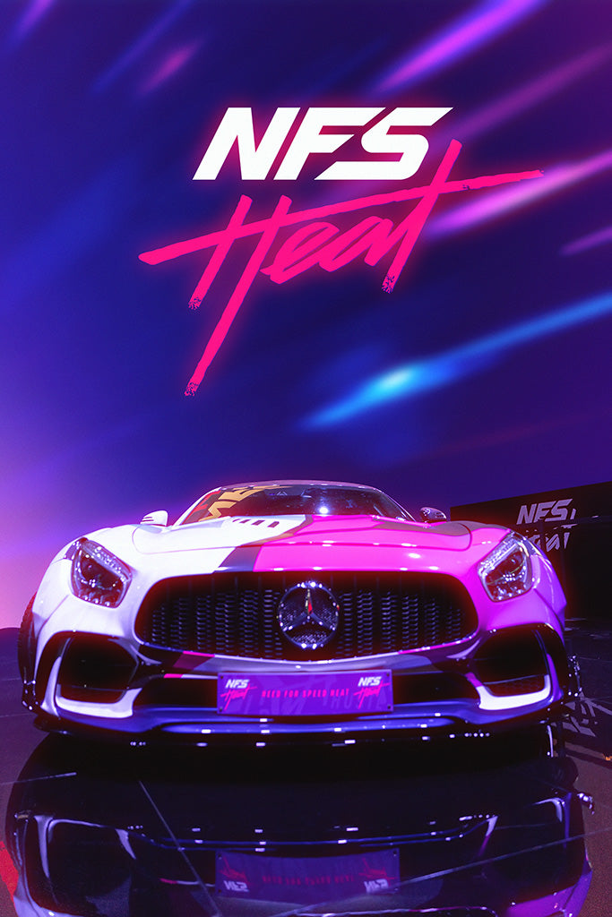 Need For Speed Heat Video Game Canvas Poster