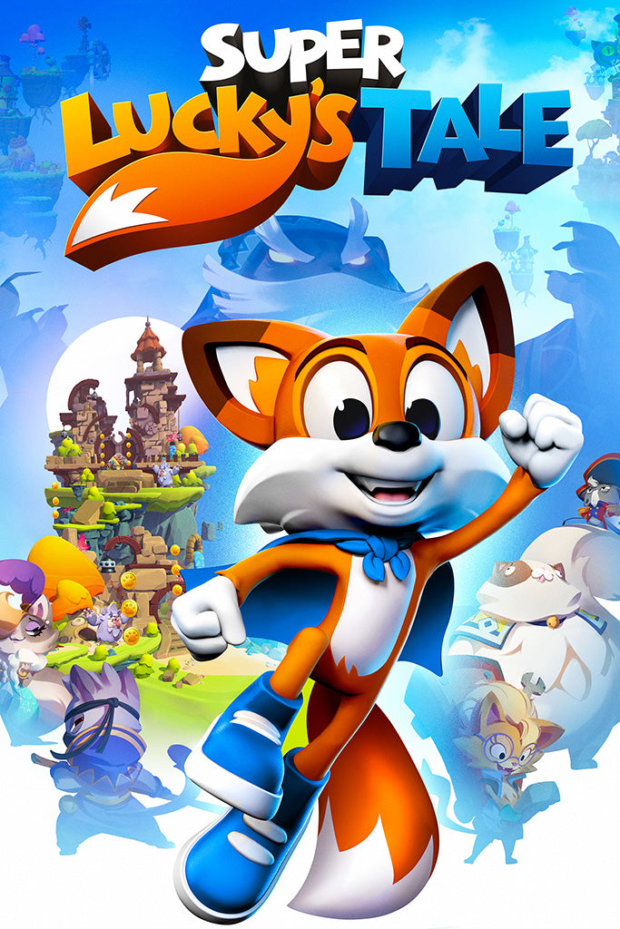 New Super Lucky's Tale Canvas Poster