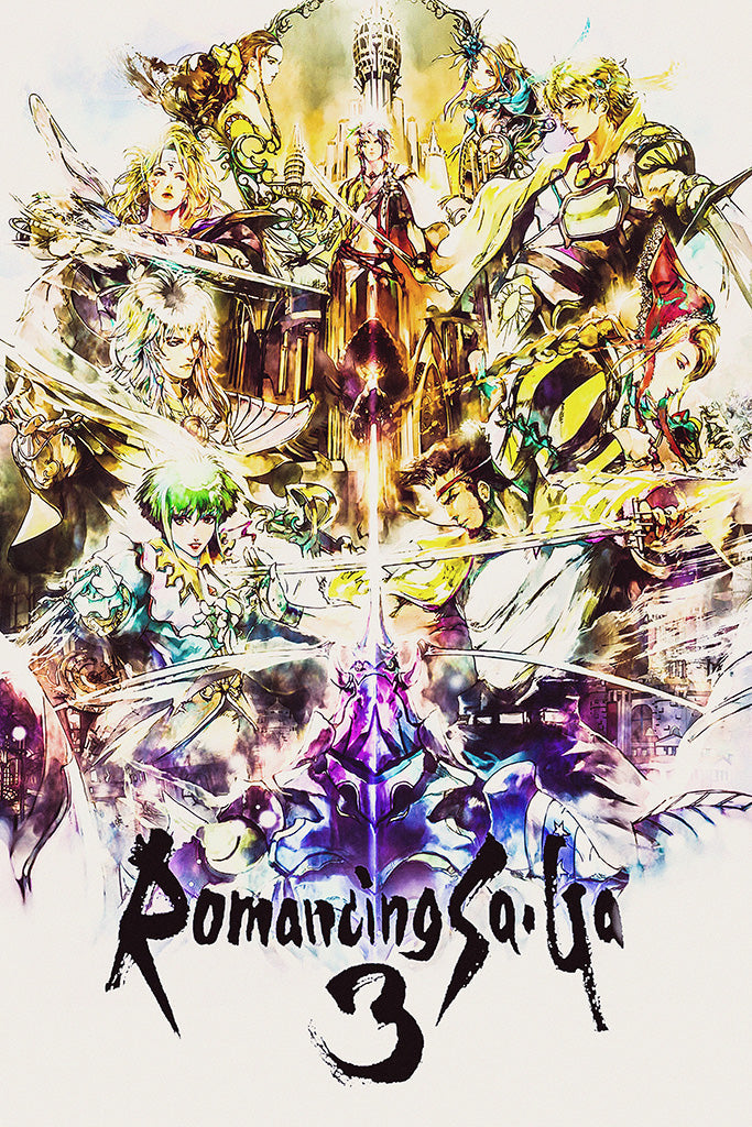 Romancing SaGa 3 Canvas Poster