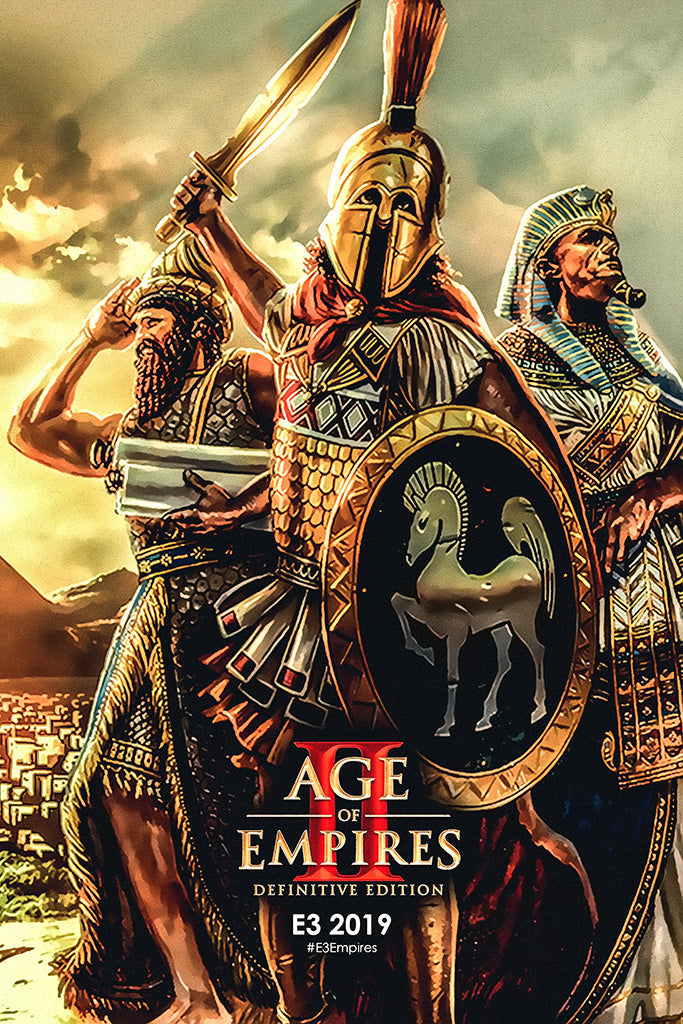 Age of Empires II Definitive Edition Canvas Poster