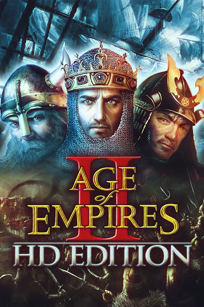 Age of Empires II Definitive Edition Video Game Canvas Poster