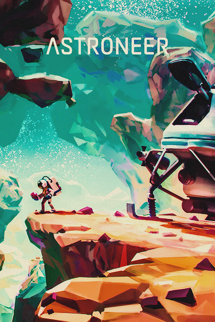 Astroneer Canvas Poster