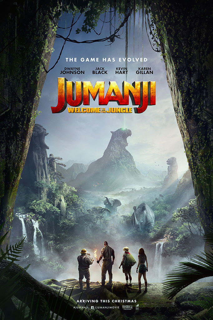 Jumanji The Video Game Canvas Poster