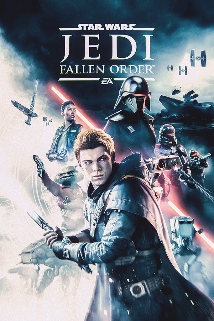 Star Wars Jedi Fallen Order Canvas Poster