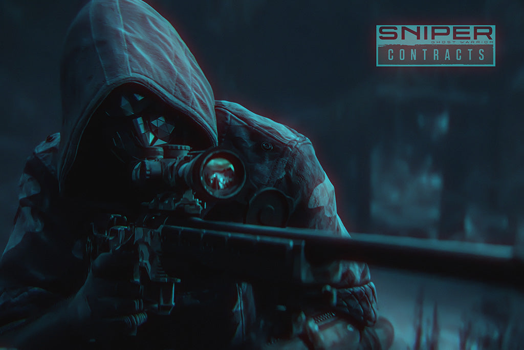 Sniper Ghost Warrior Contracts Game Canvas Poster