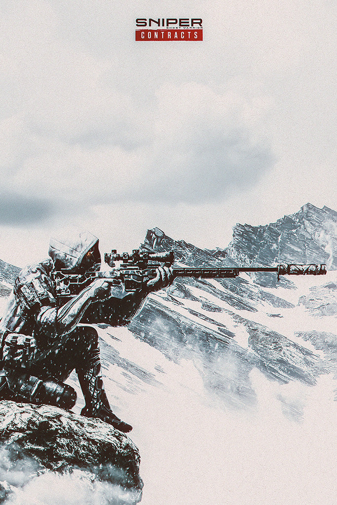 Sniper Ghost Warrior Contracts Video Game Canvas Poster