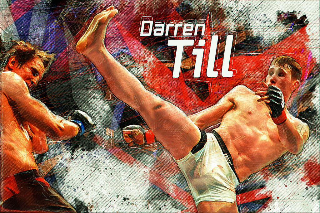 Darren Till UFC Canvas Poster
