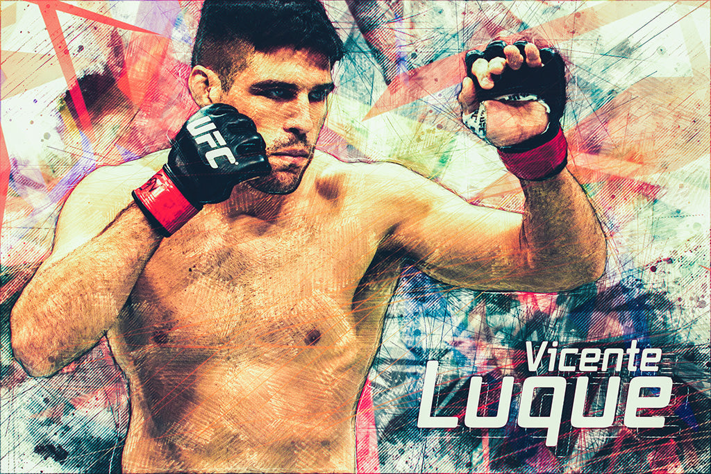 Vicente Luque UFC Canvas Poster