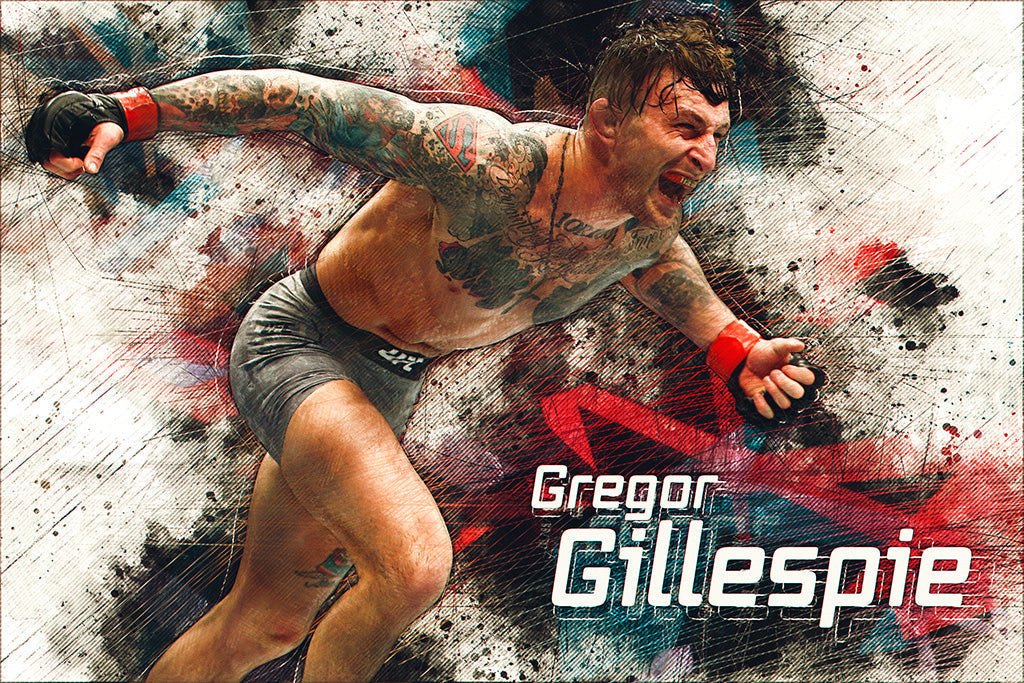 Gregor Gillespie UFC Canvas Poster
