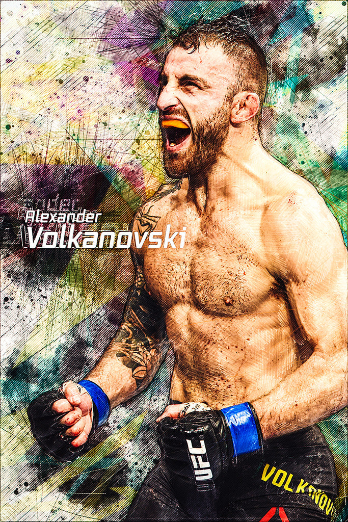 Alexander Volkanovski UFC Canvas Poster