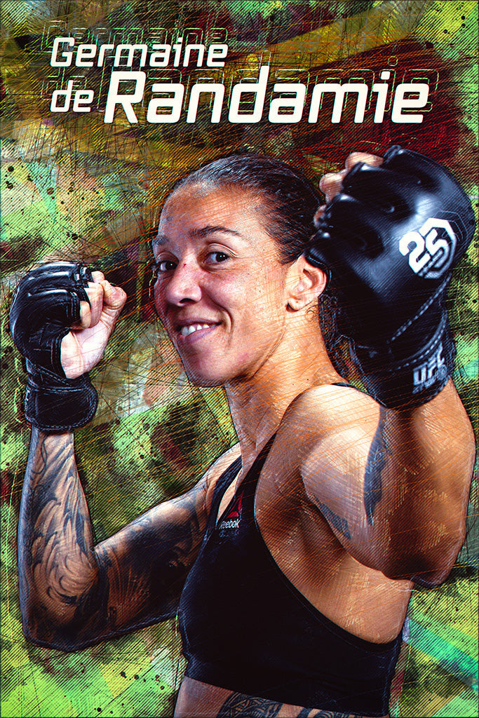 Germaine de Randamie UFC Canvas Poster