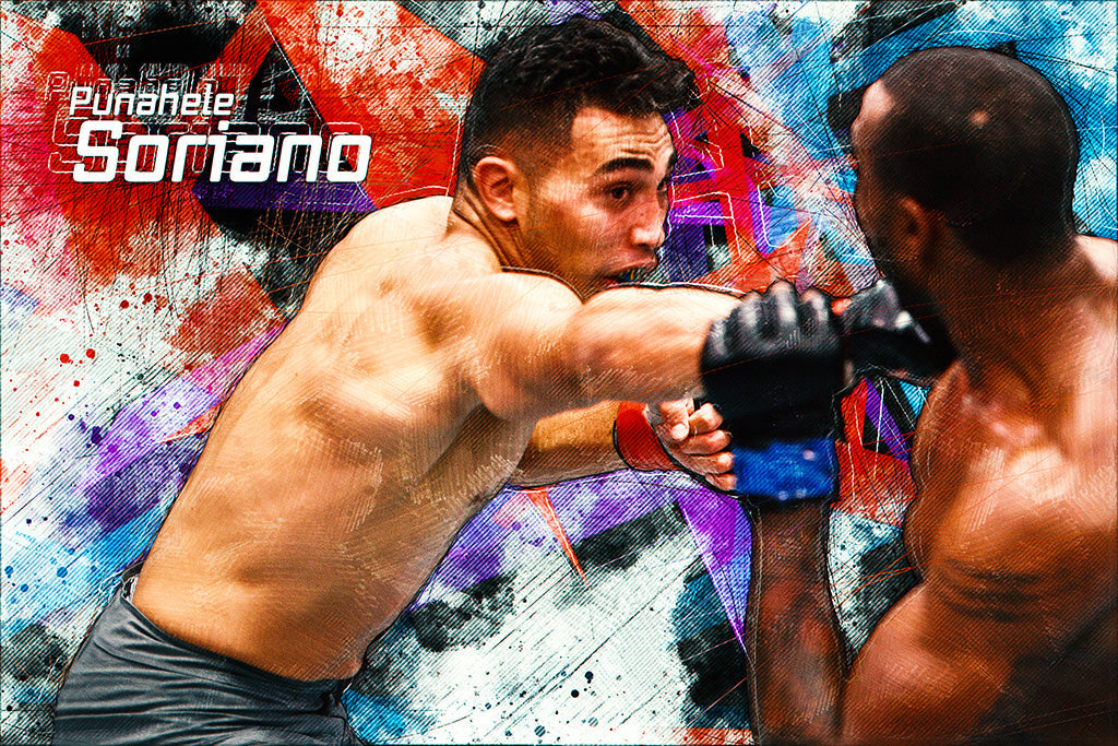 Punahele Soriano UFC Canvas Poster