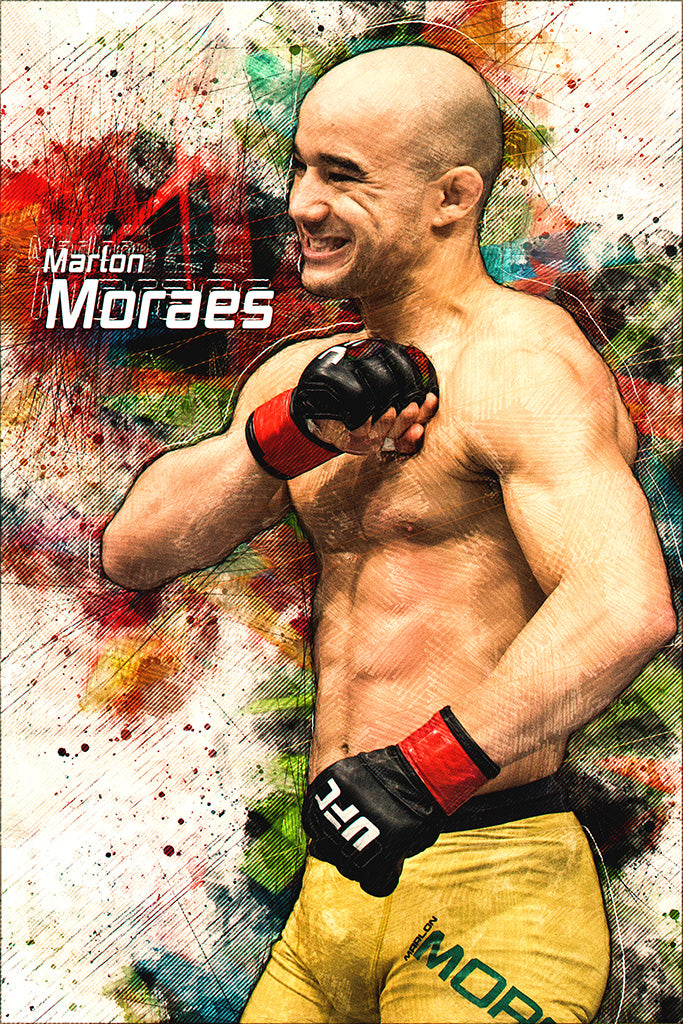 Marlon Moraes UFC Canvas Poster