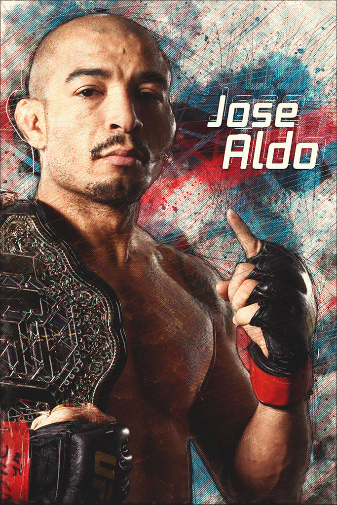 Jose Aldo UFC Canvas Poster