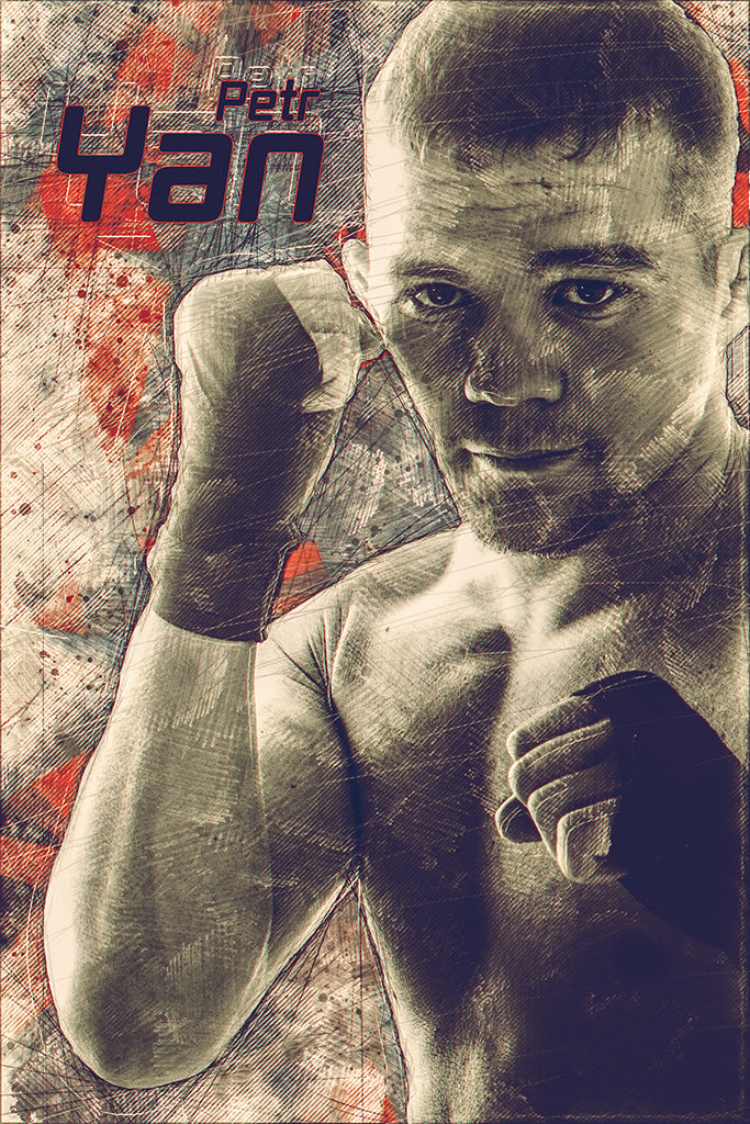 Petr Yan UFC Canvas Poster
