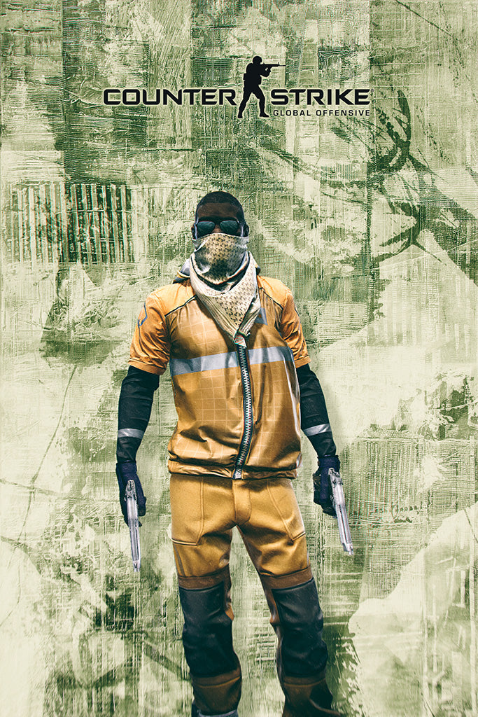 CS GO Canvas Poster