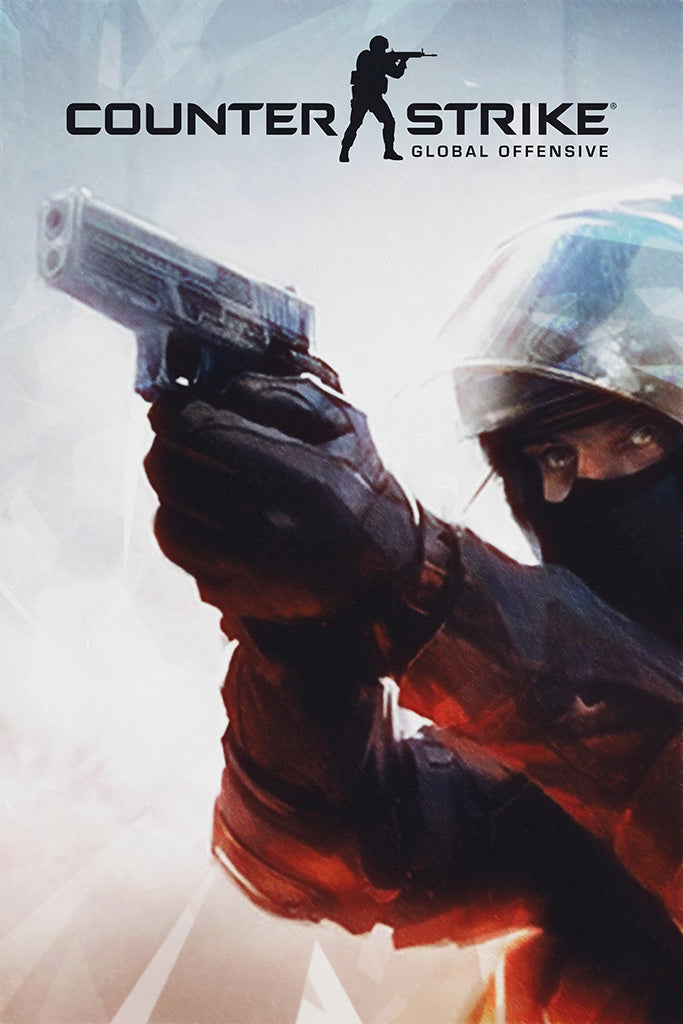 Counter Strike Global Offensive Game Canvas Poster