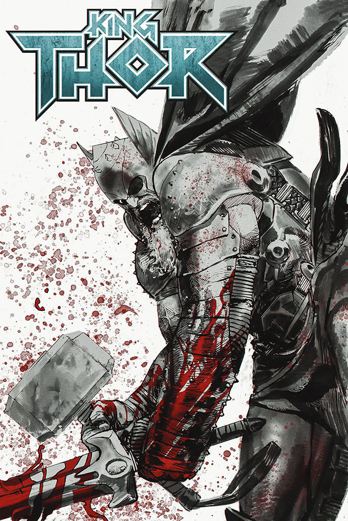 King Thor Canvas Poster