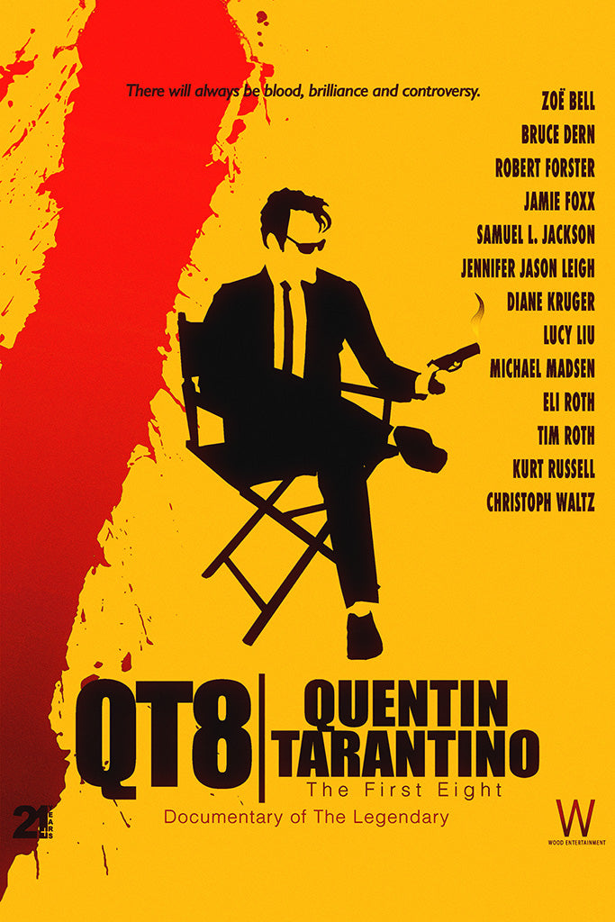 QT8- The First Eight Movie Canvas Poster