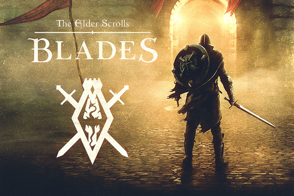 Elder Scrolls Blades Canvas Poster